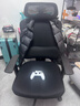 得力（deli）Surfer系列 人体工学电脑椅办公椅 2D头枕+固定扶手+3D腰靠 黑  实拍图