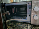 美的（Midea）微波炉经典升级款M2A 家用小型20升平板式易清洁快捷双旋钮高效速热杀菌除味以旧换新 实拍图