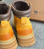 骆驼（CAMEL）山丘马丁靴女秋冬季新款复古短靴时尚女士大黄工装靴子 L25W307145土黄 40 实拍图