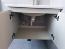 九牧（JOMOO）浴室柜 陶瓷一体盆抗菌洗脸盆柜组合冷灰70cm A2741-13LD-5 实拍图