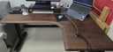 苏木源全实木转角电动智能升降桌拐角书桌电脑桌L型办公桌子写字台插排 【右转角】升级三节升降-胡桃色 长140cm*宽110cm【升级双横梁】 实拍图