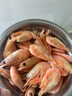 禧美海产 加拿大北极甜虾净重3斤/盒 90/120规格 熟冻  MSC认证 海鲜水产 实拍图