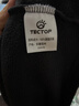 探拓（TECTOP）抓绒衣 户外加厚保暖男抓绒衣纯色立领半开衫柔软舒适抓绒衣 MZRY033 男款黑色 M 实拍图