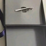 海澜之家（HLA）领带夹男士商务正装生日礼物职业简约领夹礼盒送男友 银色 均码 实拍图