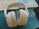 iKF King Pro3.0【双金标LDAC高解析】头戴式主动降噪蓝牙耳机新款无线有线游戏低延迟超长续航云岩白 实拍图