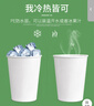 加品惠纸杯一次性杯子 加厚家用茶水杯商务咖啡杯200ml*100只SY-1610 实拍图