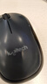罗技（Logitech）M196 无线蓝牙鼠标 办公鼠标 笔记本商务办公家用 小巧便携 对称手型 石墨灰 实拍图