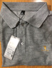 啄木鸟（TUCANO）长袖T恤男春秋季商务休闲翻领polo衫经典百搭上衣男装 浅灰XL 实拍图