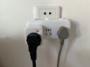 公牛（BULL）空调插座10A转16A转换插头/电源转换器 1位无线10a转16a插头 超功率过载保护 GN-901T 实拍图
