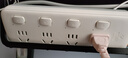公牛（BULL）分控插座/插线板/插排/排插/接线板/宿舍家用桌面拖线板  3C认证  4位分控全长2米 独立开关 实拍图