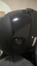 AD新国标电动车头盔男女士四季通用电瓶车安全帽男款冬季保暖围巾全盔女款防雾轻便3C认证摩托车头盔 新国标B【哑黑】黑茶 实拍图