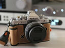 摄侣尼康zf手柄皮套nikon相机包保护套适用ZF相机套防脱手半套底座牛皮装饰配件zf保护壳手工贴皮手柄 zf疯马色手柄款底座（送卡其色编织手腕带） 实拍图