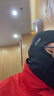 悦心为己摩托车骑行冰丝防晒头套男女士围脖帽防寒面罩保暖头巾汗头盔内衬 秋冬季-加绒保暖【加长款-眼睛孔 实拍图