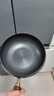 京严正宗章丘大肚铁锅老式家用炒菜锅手工锻打无涂层炒锅不粘锅 【三次开锅发货】适用3-8人 28cm 久用无沙眼|送木盖+锅铲+百洁布 实拍图