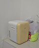 美的（Midea）小冰箱车载冰箱小型冷藏加热1-2人宿舍出租房美妆迷你冰箱10L米黄 实拍图