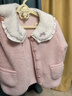 戴维贝拉女童羊羔毛外套秋冬儿童洋气外衣宝宝童装上衣 实拍图