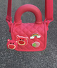 迪士尼（Disney）儿童挎包草莓熊粉红色公主3-6女童手提单肩零钱出游逛街生日礼物 实拍图