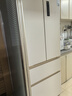 美菱（MeiLing）小确杏502升法式四开门冰箱70cm宽制冰超薄嵌入大容量变频底部散热国家补贴BCD-502WFP9CZX杏悦白 实拍图