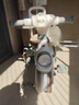 贝趣儿童三轮车1-3岁脚踏车宝宝遛娃神器婴儿推车溜溜车三合一手推车 【安全护栏+靠背+转向手推杆】 绿 推骑两用0-6岁溜娃小孩自行车 实拍图