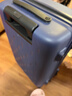 米家小米行李箱20英寸拉杆箱可登机箱万向轮旅行箱男女小型密码箱蓝色 实拍图