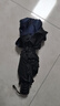 天堂 双人晴雨伞三折 晴雨伞三折10骨超大加固黑胶防晒伞 深邃蓝 实拍图