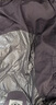 坦博尔羽绒服女短款秋冬连帽宽松保暖女士外套厚TD236356 芝袊紫 175  实拍图