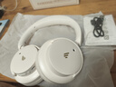 漫步者（EDIFIER）【重磅旗舰新品|蓝牙V6.0】Fit900NB小金标真无线主动降噪头戴式蓝牙耳机长续航游戏音乐耳麦礼物 云岩白+QQ音乐 实拍图