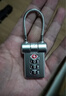 奥本TSA海关锁密码锁钢缆挂锁 全球通出国旅行箱包背包锁A029 实拍图