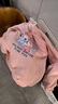班尼路（Baleno）女童卫衣冬款2025木耳边洋气加绒加厚套头秋冬装衣服女孩上衣 实拍图