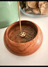 美真香花梨木香插线香香炉家用檀香熏香沉香线香炉香插香座 实拍图