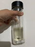 富光玻璃杯泡茶杯子水杯高硼硅双层男士茶水分离容量商务茶水分离水杯 实拍图