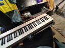 特伦斯折叠钢琴88键便携式电钢琴成人儿童电子琴重力度键盘V30pro钢琴 樱花粉+专用琴包 实拍图