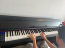 海蒂诗 电钢琴88键重锤电子钢琴儿童初学幼师专业成人家用数码立式钢琴 P-310木纹黑-蓝牙-全重锤-配琴凳 实拍图