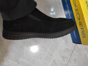斯凯奇（Skechers）新年礼物闪穿鞋男士休闲鞋冬保暖健步鞋宽头一脚蹬乐福鞋205606 实拍图