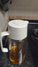 小熊（Bear）油壶 调料瓶抗菌玻璃油瓶酱油瓶600ml 自动开合不挂油CX-W0058 实拍图