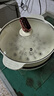 牧利派电炒锅炒菜电煮锅电火锅多功能家用电热锅多用途锅不粘锅一锅多用蒸煮煎炒一体锅小家电料理锅插电 米白色-电炒锅不粘锅 带木铲【配加长电线】 特厚款4.5升 机械款+蒸笼 3-5人 实拍图