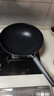 三禾0涂层炒锅无涂层不粘锅304钛不锈钢电磁炉通用炒菜锅32cmLC32S16 实拍图