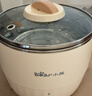 小熊（Bear）电煮锅 宿舍小锅 小电锅 学生寝室一体泡面火锅 多功能电热锅 不锈钢0涂层小型1-2人F12H2 配蒸笼 实拍图
