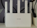 Tenda腾达路由器【千兆WiFi6+穿墙王】无线AX3000信号增强家用放大器Mesh国家补贴金榜一名云霄白立式 实拍图