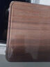 双枪乌金檀菜板 百年龄整木砧案板家用切菜食品抗菌防霉实木40*27*2.5 实拍图