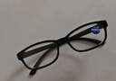 防蓝光老花镜女时尚超轻老花眼镜男高清镜片中年老阅读镜3118 亮黑框 防蓝光老花镜300度 实拍图
