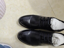 百丽（Belle）通勤商务皮鞋男秋季真皮德比鞋通勤正装鞋3UX01CM5预售 黑色-3UX01 38 (240mm) 实拍图
