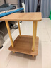 分界线床头柜置物卧室小型简易小桌子迷你床边柜子收纳架储物床头桌边几 双层田园橡木色40*40cm 实拍图