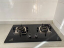 樱花雪燃气灶天然气灶液化气煤气灶双灶台式嵌入式家用灶具5.2KW大火力猛火灶一级能效包安装 【热销款】钢化玻璃面板+双文火+熄火保护 天然气【上门安装】 实拍图