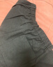 优衣库合作款/女装打褶裙裤/高腰休闲裤裤子479698 09 黑色 S /155/64A 实拍图