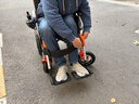 护卫神电动轮椅全自动老人专用可折叠智能防翻代步车手推车680大霸王 【3】低靠背/12安锂电池/电助力推行 搭载“专利防翻系统” 实拍图