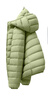 鸭鸭（YAYA）佟丽娅同款轻薄羽绒服女新款秋冬季休闲短款连帽保暖轻便韩版外套 抹茶绿色 L 实拍图