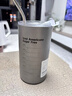 拜杰304不锈钢咖啡杯水杯冰霸杯车载男保冷杯子大容量带吸管600ML 实拍图
