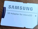 三星（SAMSUNG）256GB TF(MicroSD)存储卡Endurance耐久卡 V30行车记录仪安防监控摄像头内存卡 读速100MB/s 实拍图