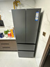 海尔（Haier）412升594mm专业超薄零嵌法式四门小户型家用电冰箱一级能效BCD-412WGHFDB5GYU1 实拍图